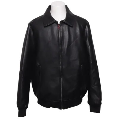 Bomber jacket (Black) from AC Polyester, Polyurethane