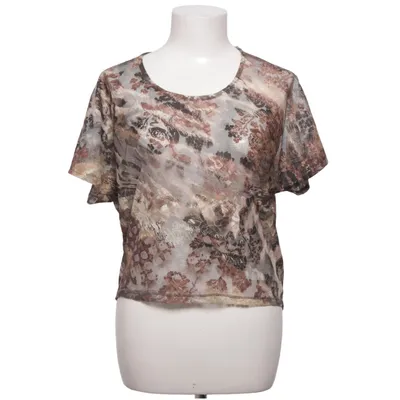 Top (Brown, Multicolored) from Miss Selfridge Petites Polyester, Viscose