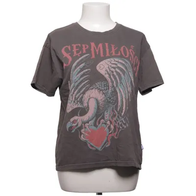 T-shirt (Grijs, Meerkleurig) van Pan Tu Nie Stał Katoen
