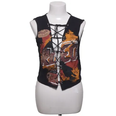 Linne (Svart, Flerfärgad) från Reclaimed Vintage Bomull