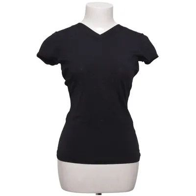 T-shirt (Zwart) van Hoss Intropia Elastaan, Polyamide, Viscose