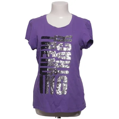 T-shirt (Lilla) fra Zara Evening Collection Bomuld