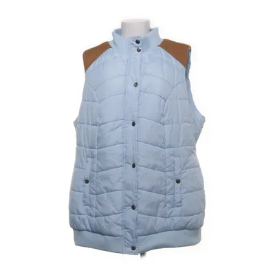 Gilet d'extérieur (Bleu, Marron) de Sheego Casual Coton, Polyester