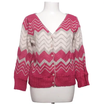 Cardigan (Rose, Beige) de Manila Grace Acrylique, Mohair, Polyamide, Polyester, Viscose