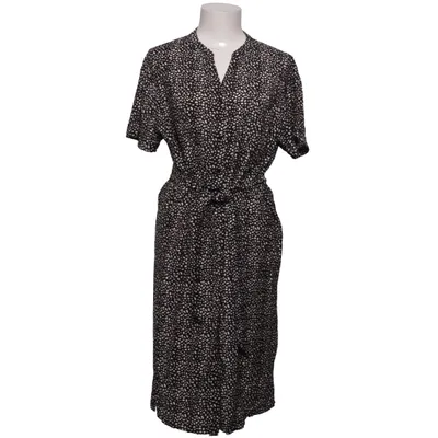 Blousejurk (Zwart, Wit) van Object Nylon, Viscose