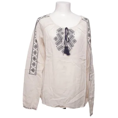 Bluse (Beige) fra Culture Bomuld, Viscose