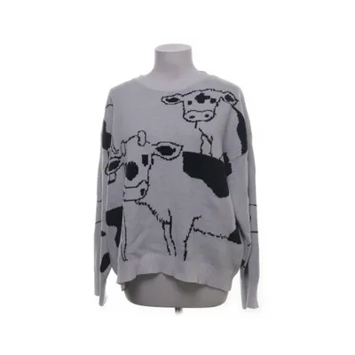 Tröja (Grå, Svart) från Shein Polyamid, Polyester, Viskos