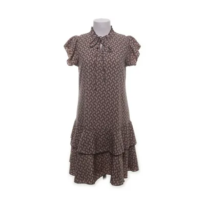 Halterneck dress (Beige, Black, Multicolored)