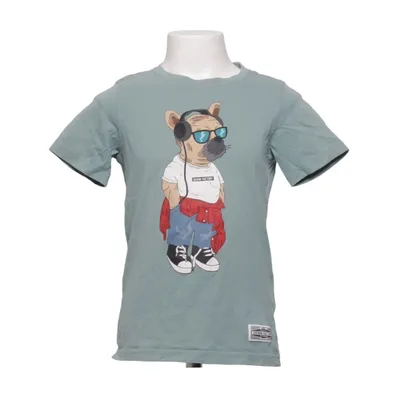 T-shirt (Green) from Denim Factory Cotton