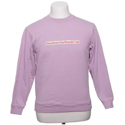 Sweatshirt (Lila) van Stockholm (Surfboard) Club Gerecycled katoen