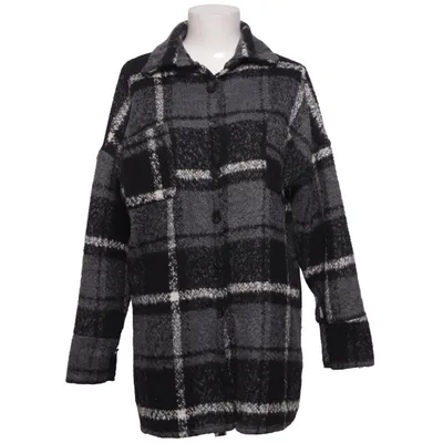 Skjortejakke (Sort, Grå, Hvid) fra Lusa Elastan, Polyester