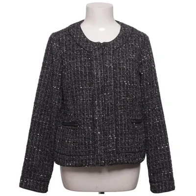 Jacka (Svart, Flerfärgad) från Micha Akryl, Polyester, Viskos, Ull