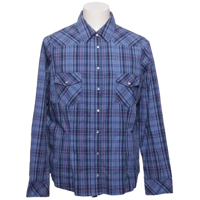 Chemise en flanelle (Bleu, Multicolore) de By Ellos Coton