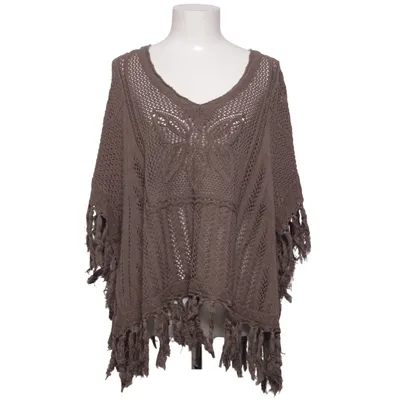 Poncho (Marron) de Cream Coton