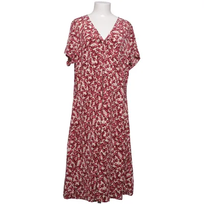 Robe (Rouge, Beige) de Selection by Ulla Popken Acétate, Soie