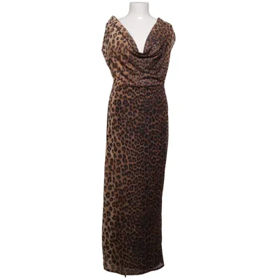 Maxikleid (Braun, Schwarz) von Zara Polyester
