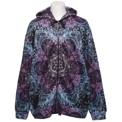 Sweat à capuche (Noir, Multicolore) de Hoodie Lab Coton, Polyester recyclé