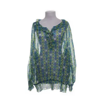 Bluse (Blå, Grøn, Flerfarvet) fra NKD Polyester