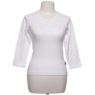 T-shirt à manches longues (Blanc) de Blake Coton, Élasthane