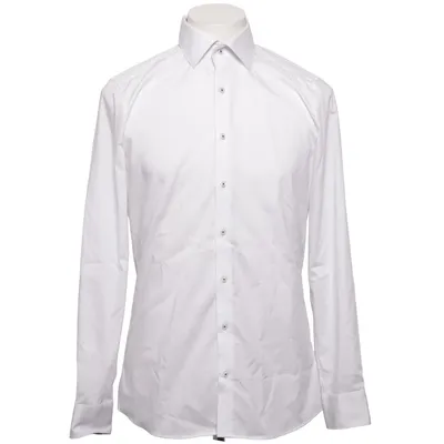 Chemise (Blanc) de Olymp Coton, Polybutylène