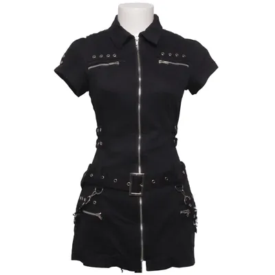 Robe (Noir) de Hearts & Roses Coton, Élasthane
