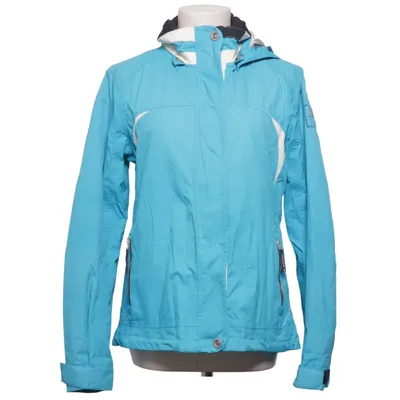 Ski jacket (Turquoise, White) from Falcon Polyamide, Polyester