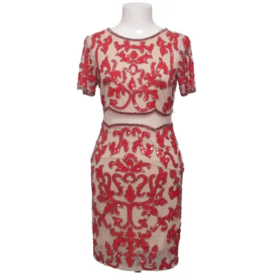 Cocktailkleid (Rot, Beige) von Frock and Frill Polyester