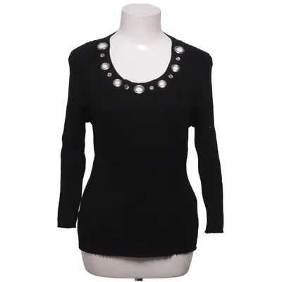 Sweater (Black) from August Silk Polyamide, Silk, Viscose