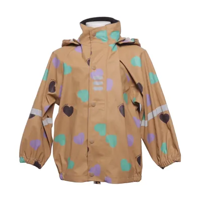 Rain jacket (Beige, Multicolored) from Minimarket Polyurethane, Recycled polyester