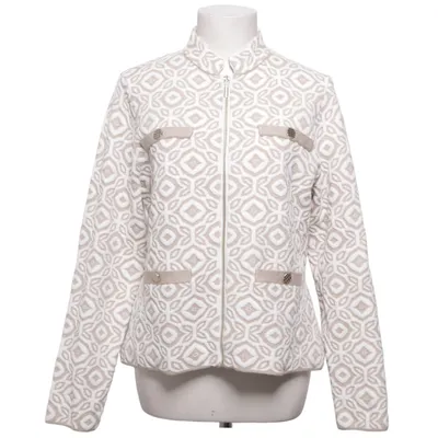 Kofta (Beige, Vit) från Adrienne Vittadini Polyamid, Polyester, Viskos