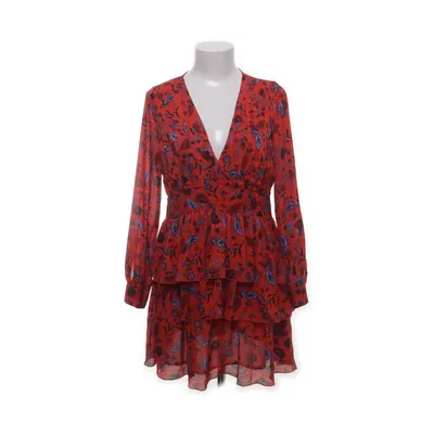 Jurk (Rood, Meerkleurig) van Zara Polyester