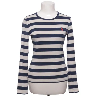Langærmet t-shirt (Blå, Hvid) fra Ralph Lauren Sport Bomuld