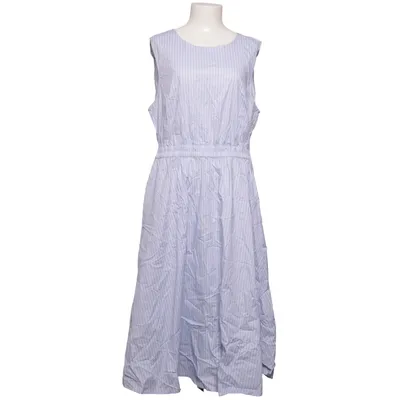 Jurk (Blauw, Wit) van Desires Katoen