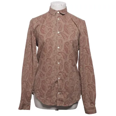 Skjorta (Röd, Beige) från Sandro Bomull, Polyester