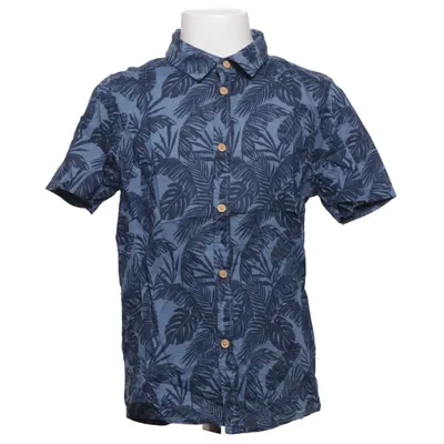 Korte mouwen shirt (Blauw) van H&M Katoen
