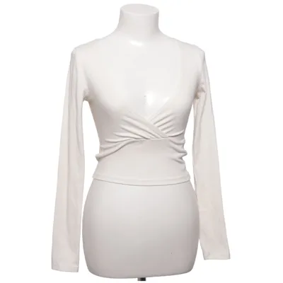 Slå-om top (Beige) fra FB Sister Bomuld, Elastan, Polyester