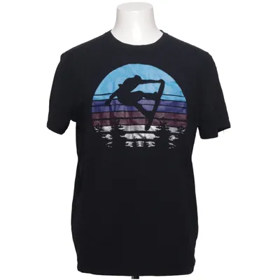 T-shirt (Black, Multicolored) from Bluewear Cotton, Elastane