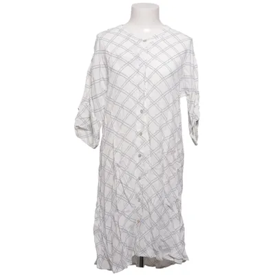 Robe chemise (Blanc, Gris) de Fira Viscose