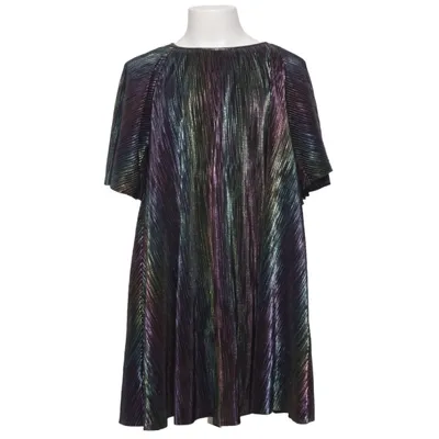 Dress (Black, Purple, Green) from MyWear Kids Polyester