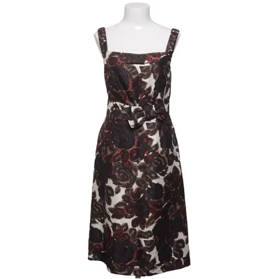 Klänning (Brun, Flerfärgad) från René Lezard Kupro, Silke