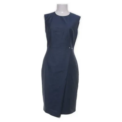Kjole (Blå) fra Boss Polyester, Viscose, Uld