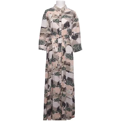 Skjortklänning (Beige, Grön, Flerfärgad) från Norah