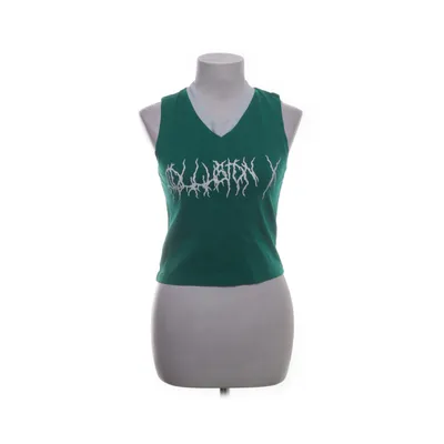 Maillot de basketball (Vert, Blanc) de Collusion Coton, Élasthane