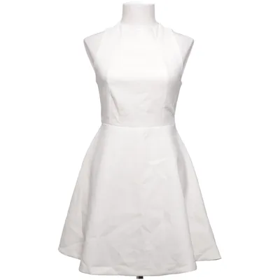 Dress (White) from Zara Elastane, Polyester