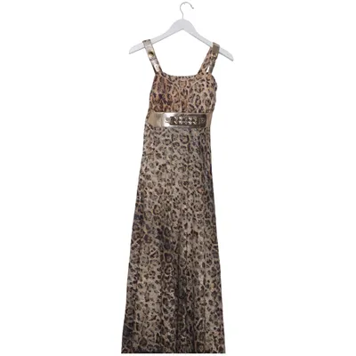 Maxikjole (Beige, Brun, Sort) fra Lusa Elastan, Polyester