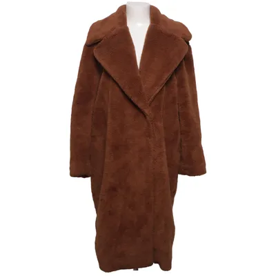 Wintermantel (Braun) von H&M Trend Viskose, Wolle, Acryl, Polyester