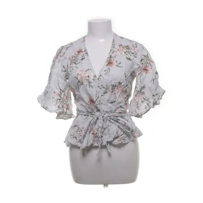 Omlottopp (Vit, Flerfärgad) från Zara Woman Linne