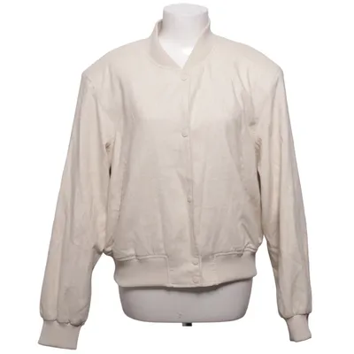 Bomber jacket (Beige) from H&M Premium Quality Viscose, Linen, Polyester
