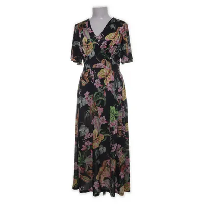 Långklänning (Svart, Flerfärgad) från Camilla Thulin Elastan, Polyester