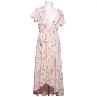 Omlottklänning (Rosa, Flerfärgad) från Soul River Elastan, Polyester